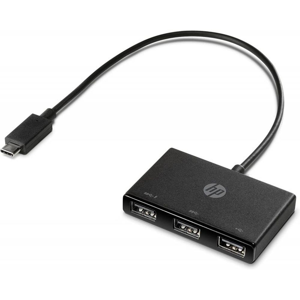 Adaptador hub usb-c para 3xusb-a