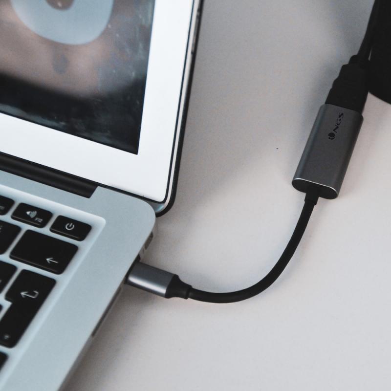 Adaptador usb-c para hdmi 4k ultra hd video wonderhdmi