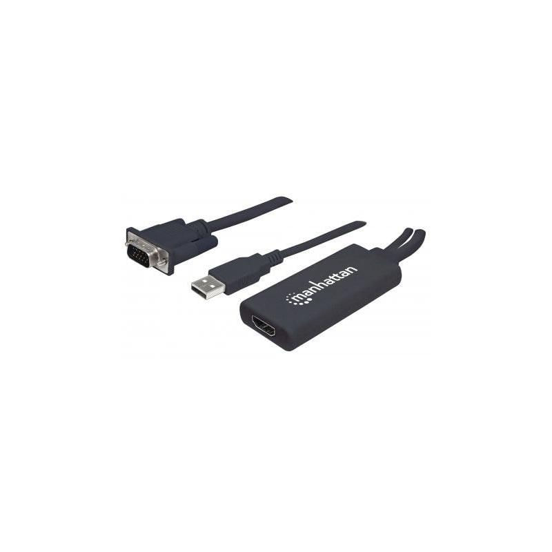 Adaptador vga/usb para hdmi conversor