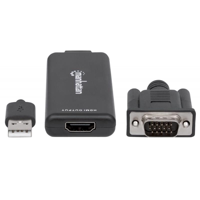 Adaptador vga/usb para hdmi conversor