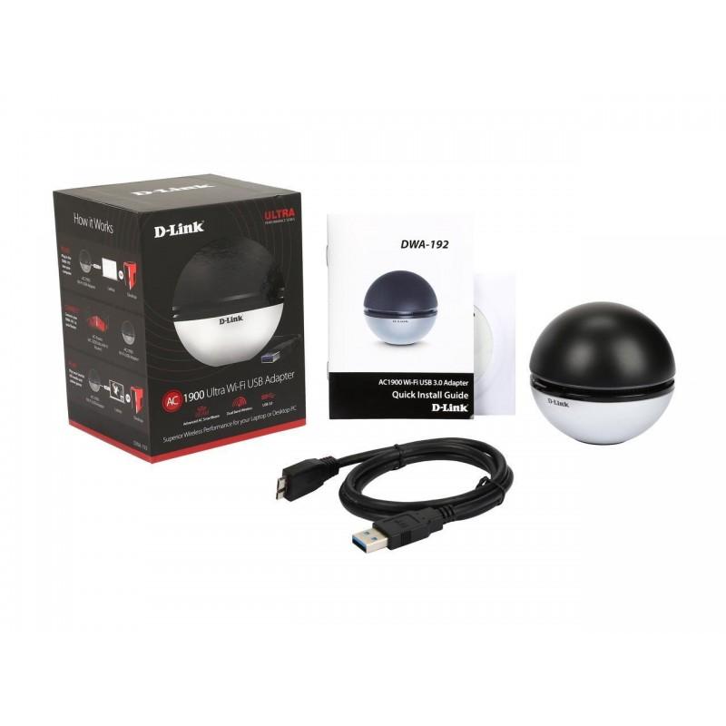 Adaptador wi-fi ac1900 usb 3.0