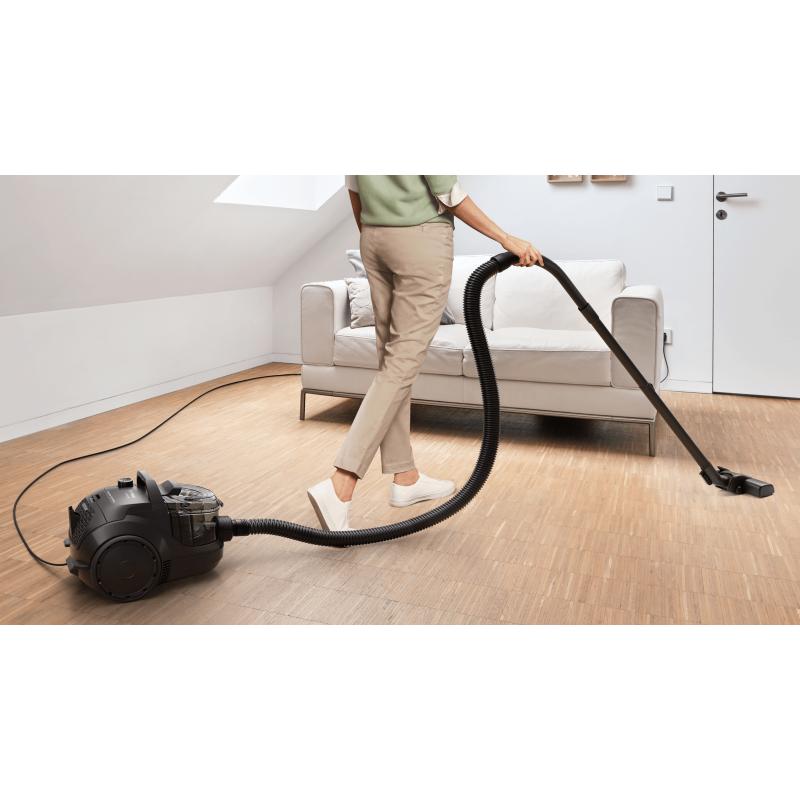 Aspirador sem saco serie 4 550w preto
