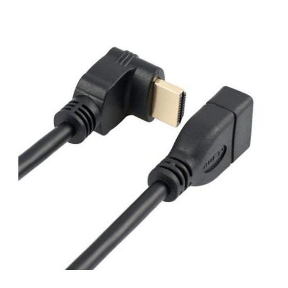 Cabo adaptador 270º hdmi 2.0 4k 60hz m/f 0 15m