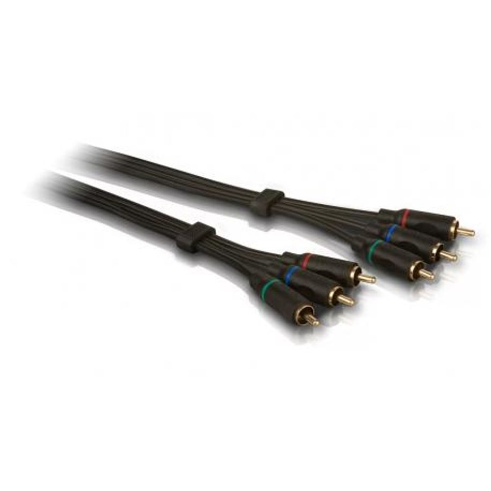 Cabo de video 1.5 mt 3rca-3rca gold