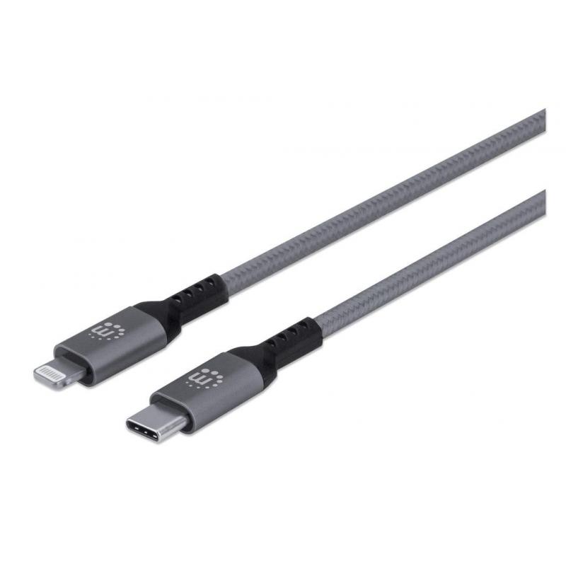 Cabo usb-c para lightning (iphone)  1mt 18w
