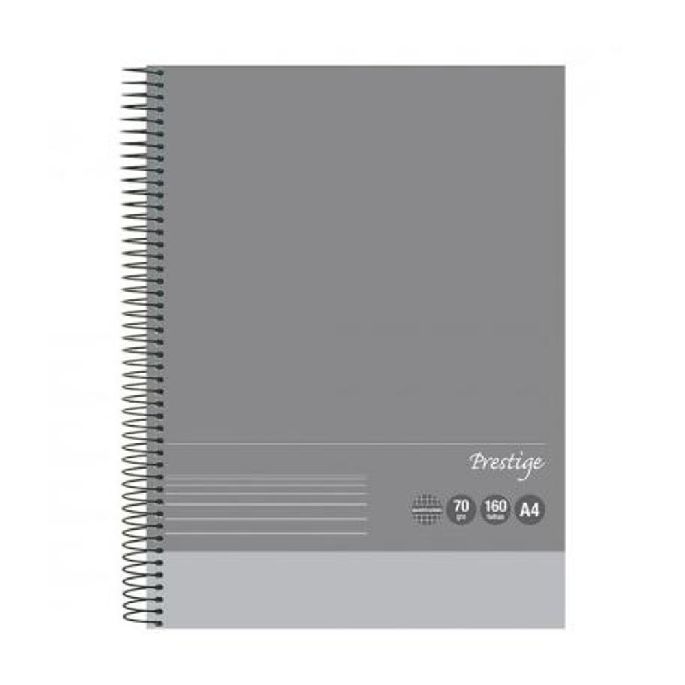 Caderno A4 70g/160f Prestige Quadriculado