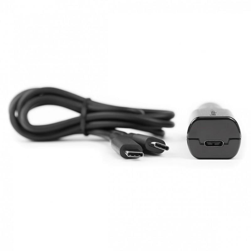 Carregador 45w carro usb-c