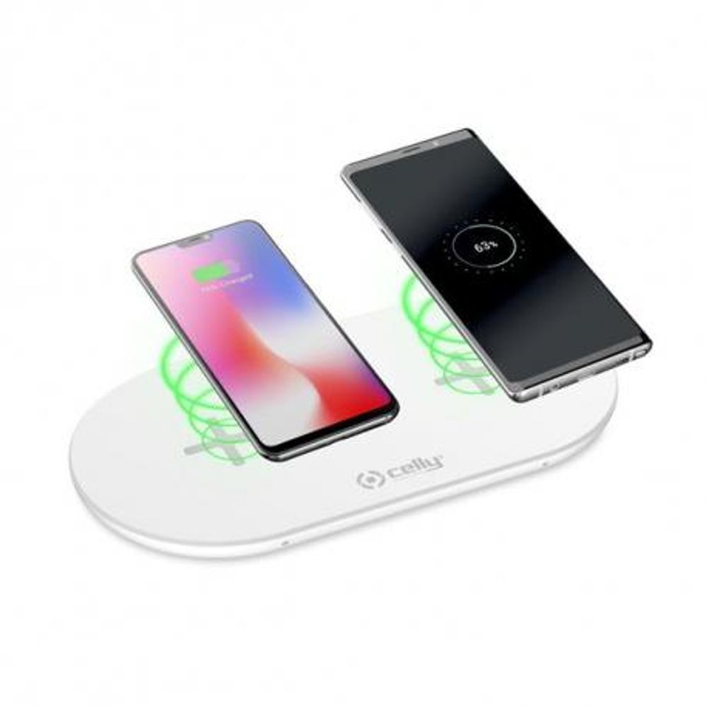 Carregador duplo wireless carga rápida