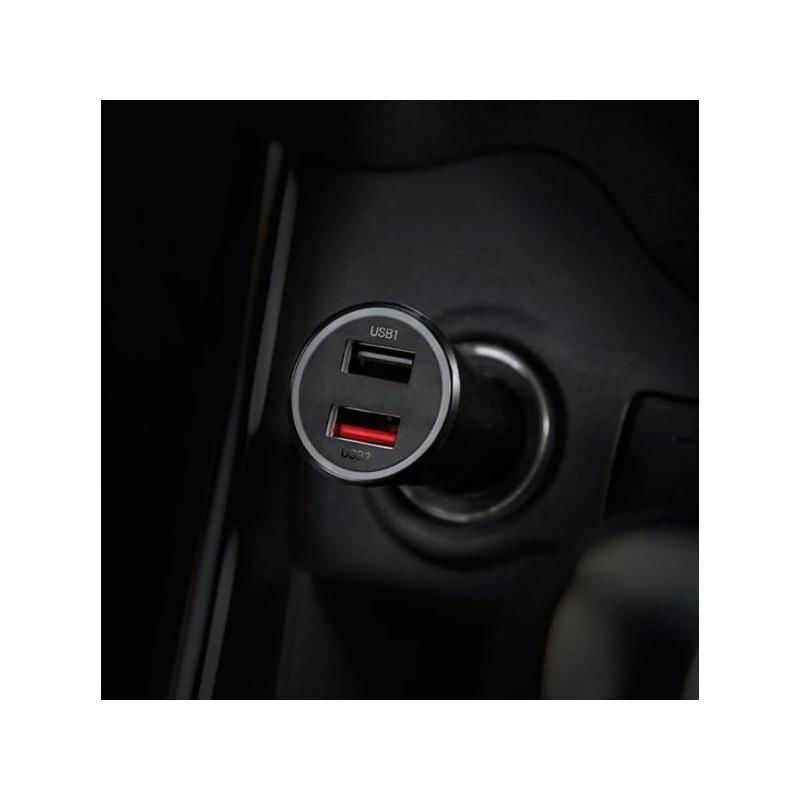 Carregador mi automóvel isqueiro 37w preto