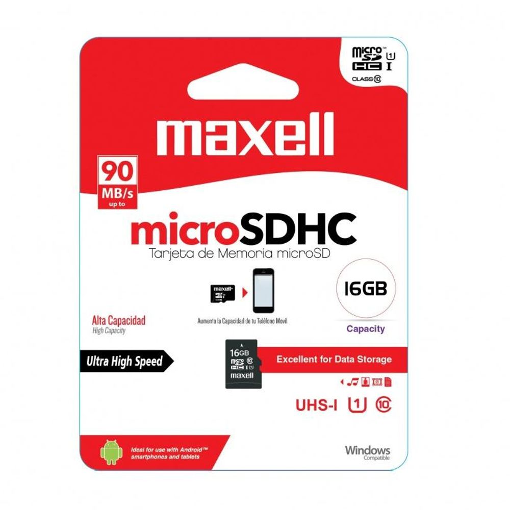 Cartão de Memória Micro Sd 16gb Cl10