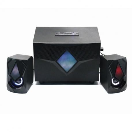 Colunas rgb gaming 2.1 11w usb
