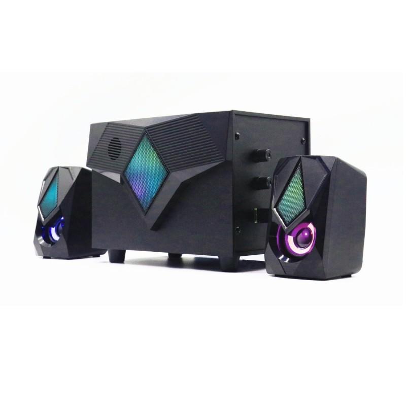 Colunas rgb gaming 2.1 11w usb