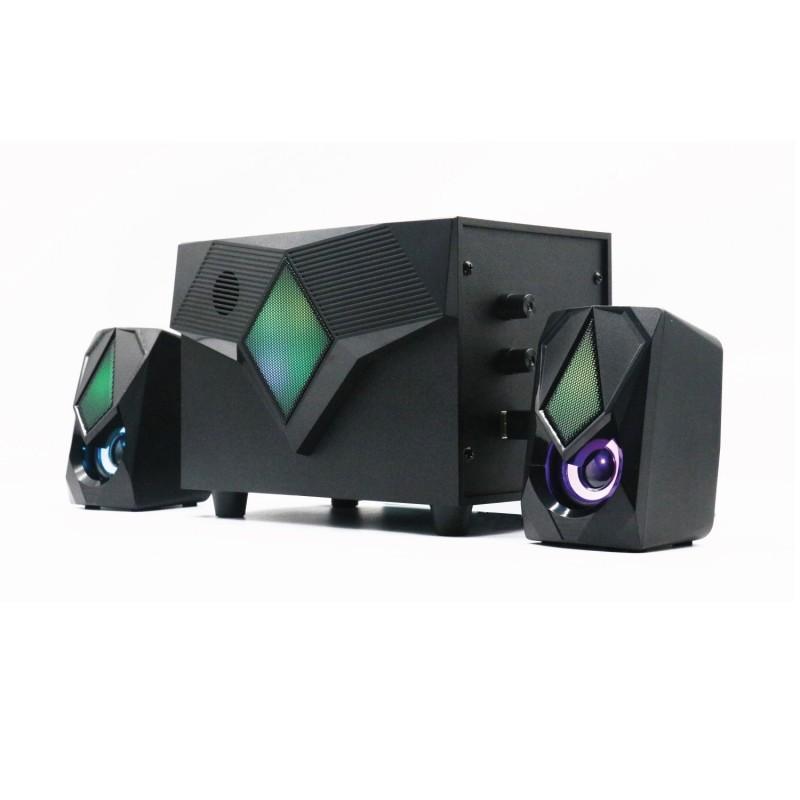 Colunas rgb gaming 2.1 11w usb