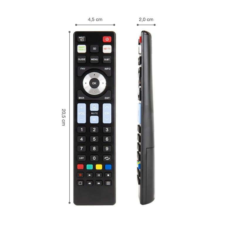 Comando universal para tv s smart preto