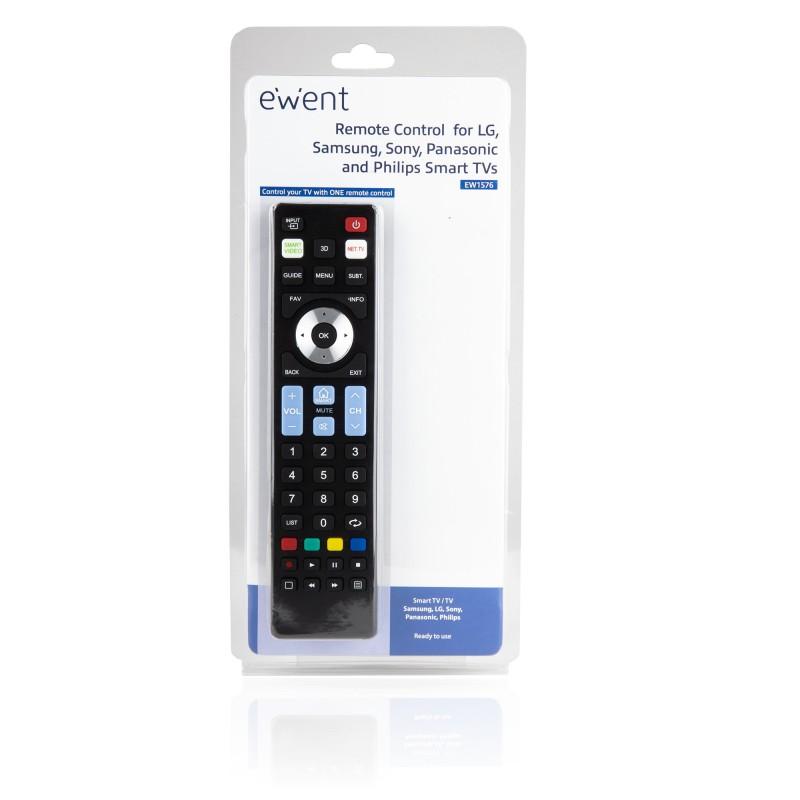 Comando universal para tv s smart preto