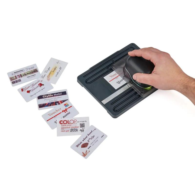 Esquadria para cartão multiline printing tool