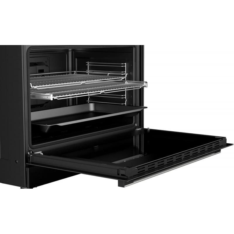 Fogão 90cm gas serie 6 forno gas preto