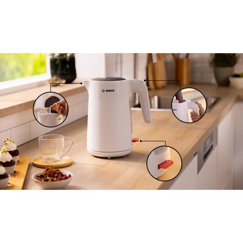Jarro elétrico mymoment 1.7 l branco