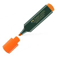 Marcador textliner faber 48 laranja