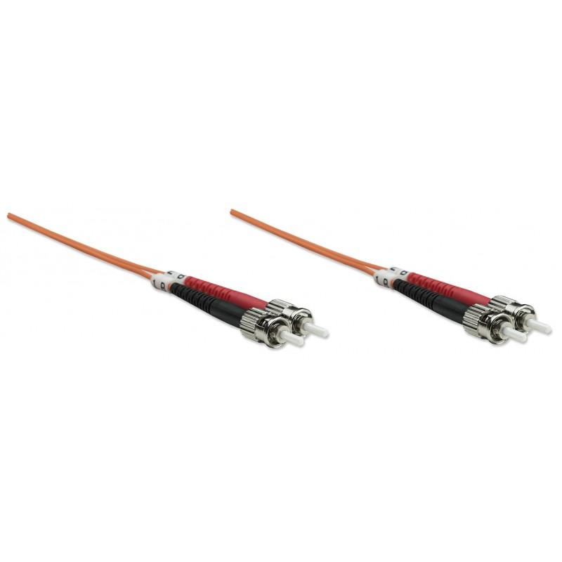 Patch cable f.o. st/st 2m duplex multimode 62.5/125 om1