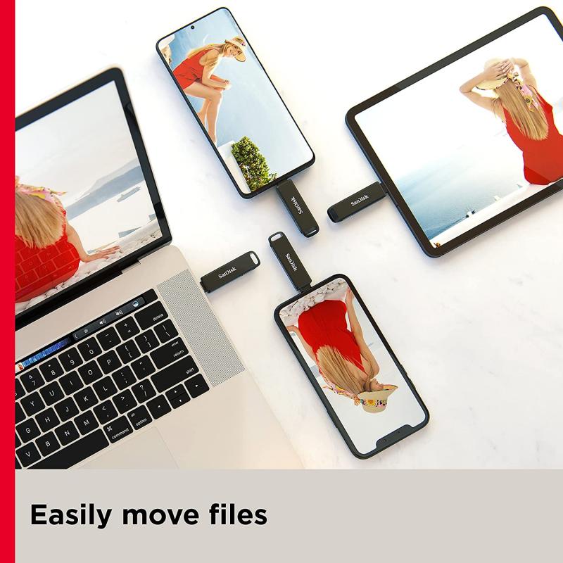 Pen drive 128gb ixpand usb-c + apple lightning