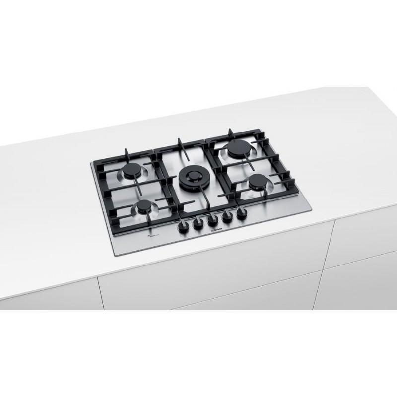 Placa de 75cm Gás Inoxidante Série 6