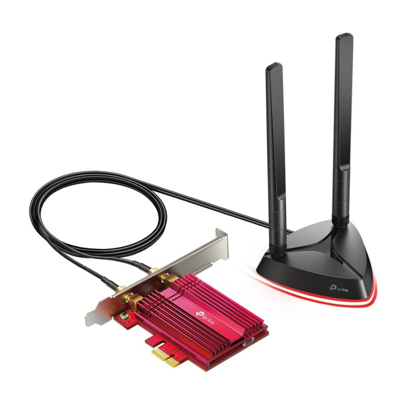 Placa pci wifi 6 ax3000 2x5dbi antenas bluetooth 5.0