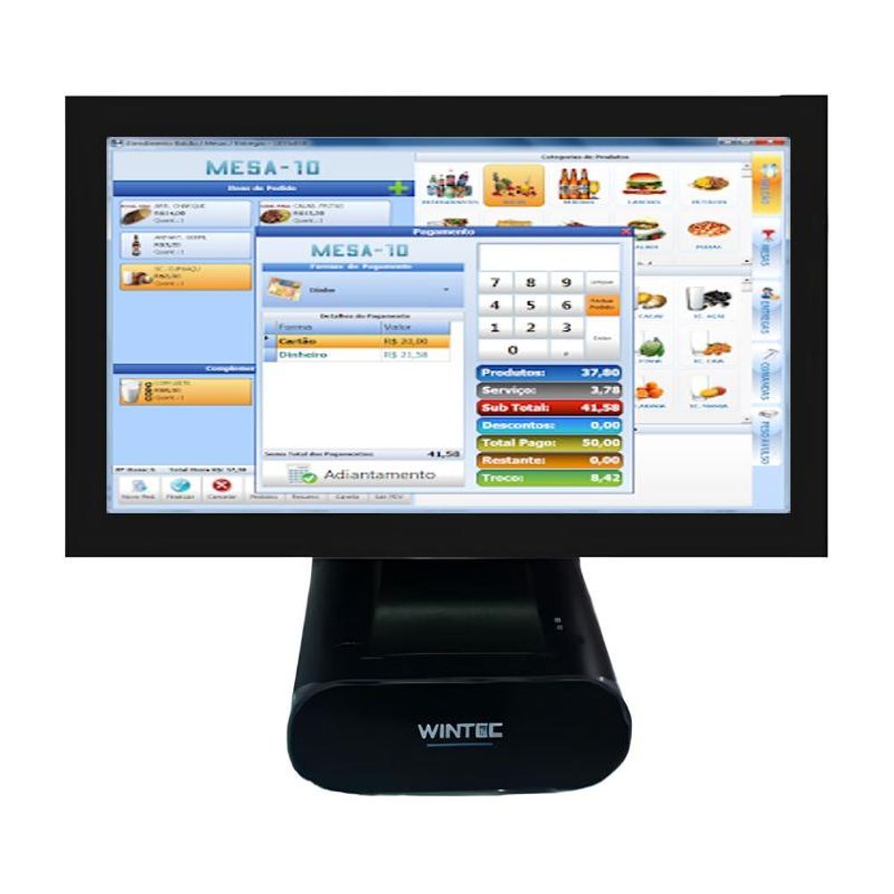 Pos Wifi Com Impressora Sem Sistema Operativo