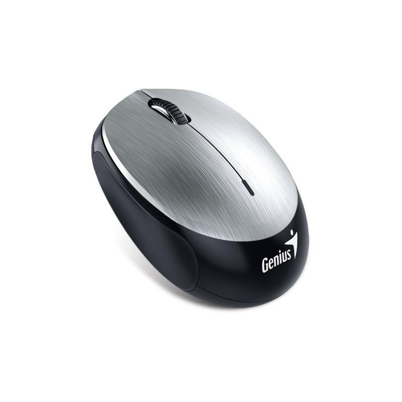 Rato sem fio wifi nx-9000bt v2 cinza