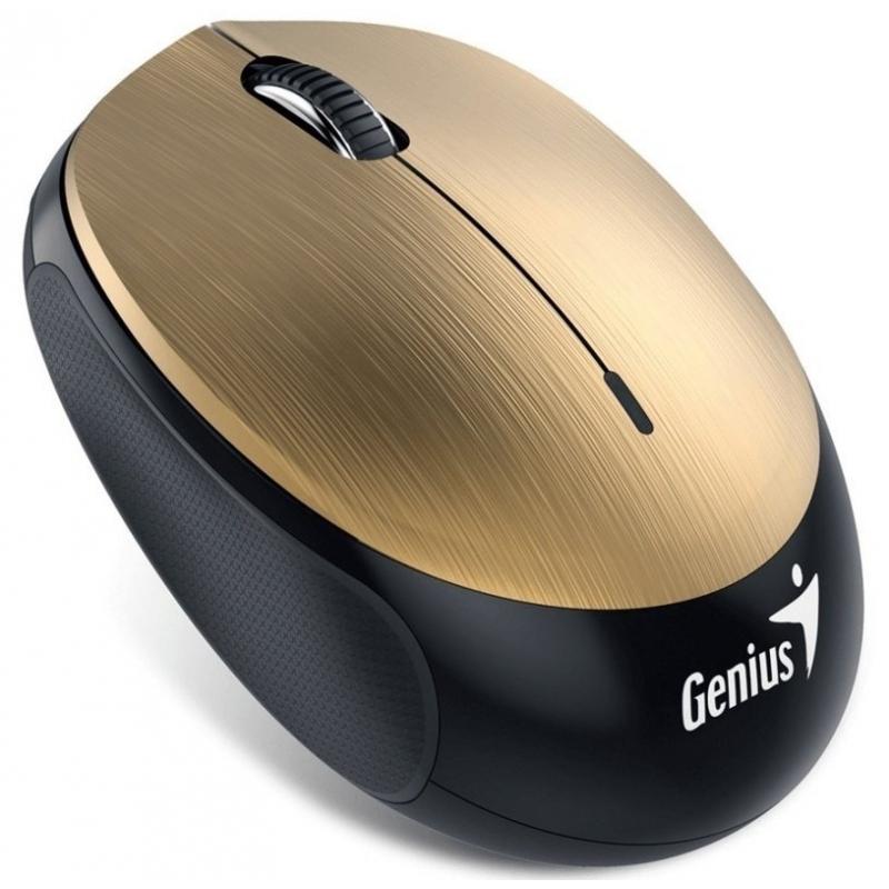 Rato sem fio wifi/bluetooth nx-9000bt v2 gold