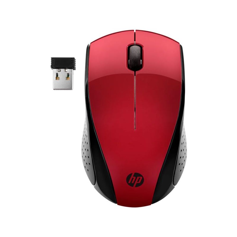 Rato wireless wifi 220 vermelho