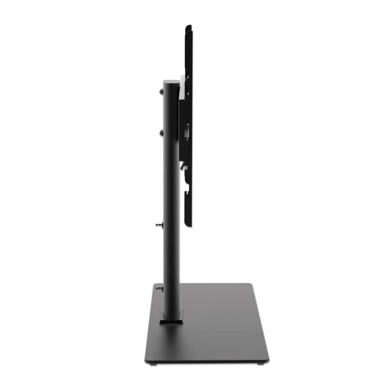 Suporte de tv para 32   a 65   altura ajustavel base de vidro 49cm/54cm