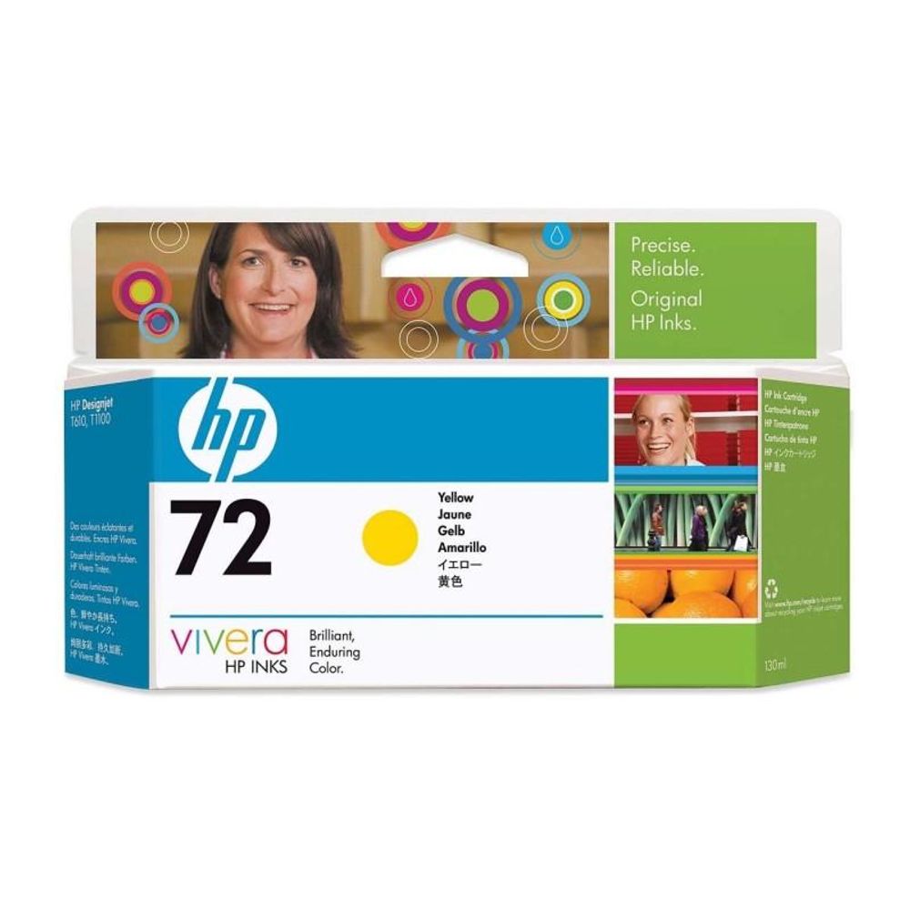 Tinteiro 72 pl770 amarelo (c9373a)