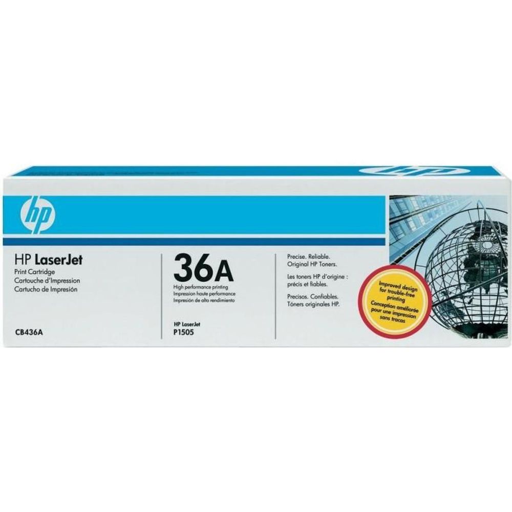 Toner 36a m1522/p1505 preto  ( cb436a)