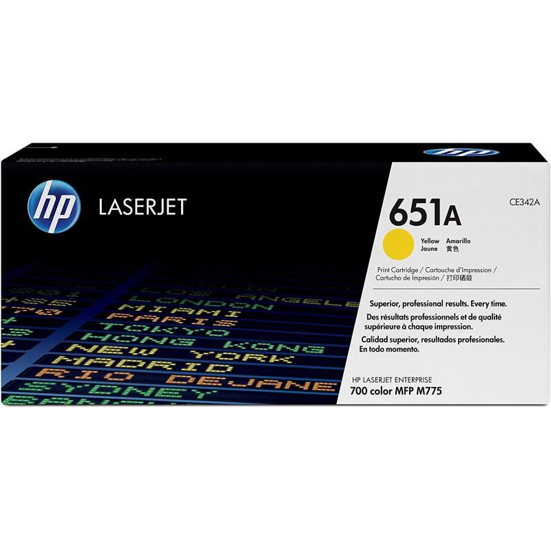 Toner 651a  mfp 775 amarelo (ce342a)