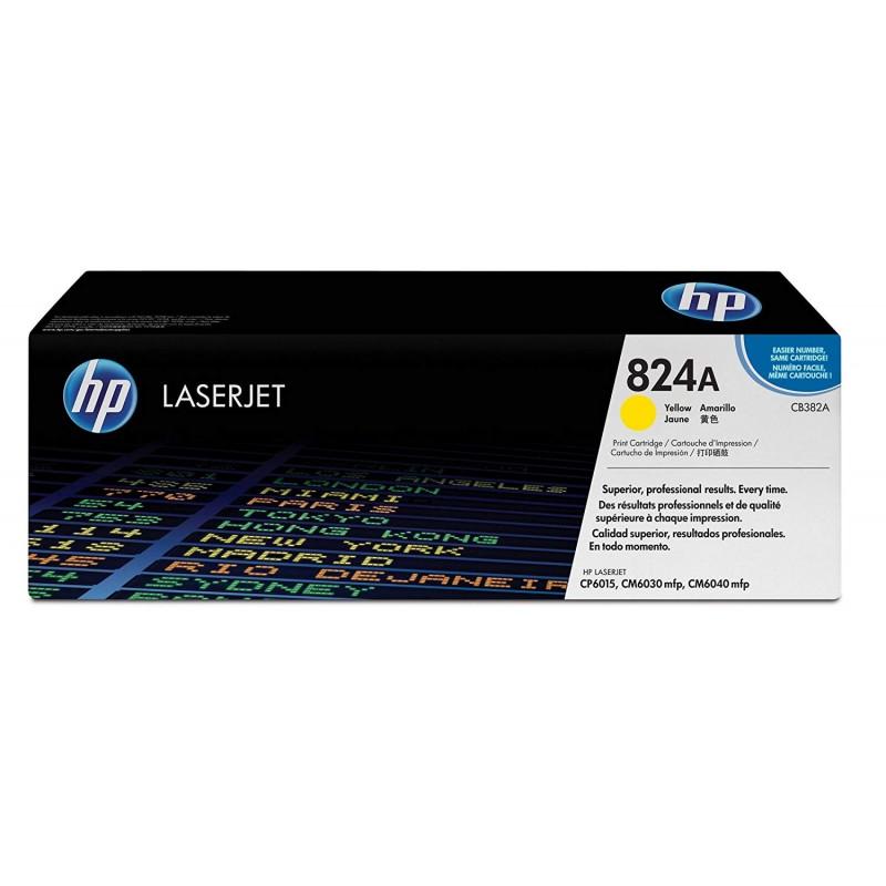 Toner 824a  cm6040/6015 amarelo (cb382a)