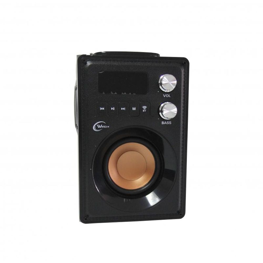 Radio Portátil Bt/Fm/Aux/Usb/Dc-5V-2A Bat