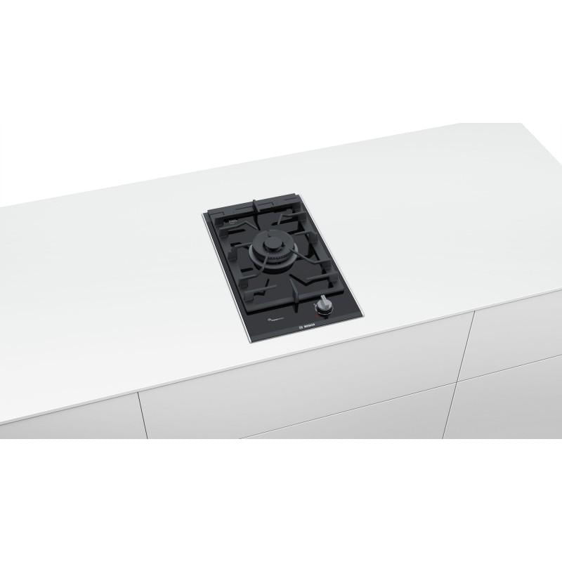 PLACA BUILT-IN A GÁS CERÂMICO 30CM SERIE 8 PRETO