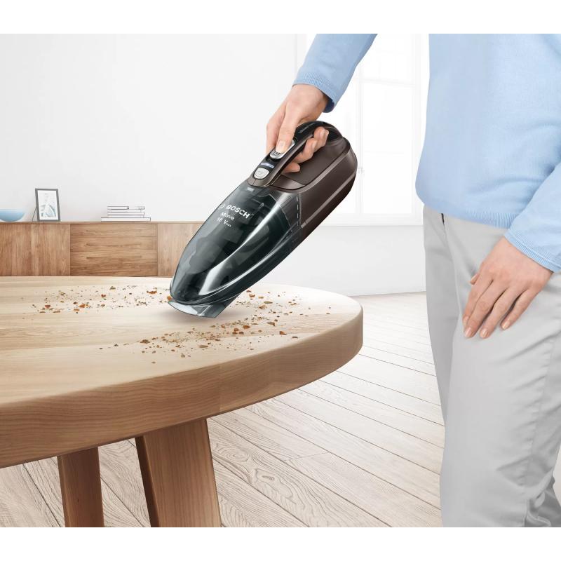 ASPIRADOR MINI SEM SACO LITHIUM 16V PRETO