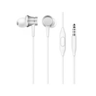AUSCULTADORES IN-EAR MI BÁSICO PRATEADO/BRANCO