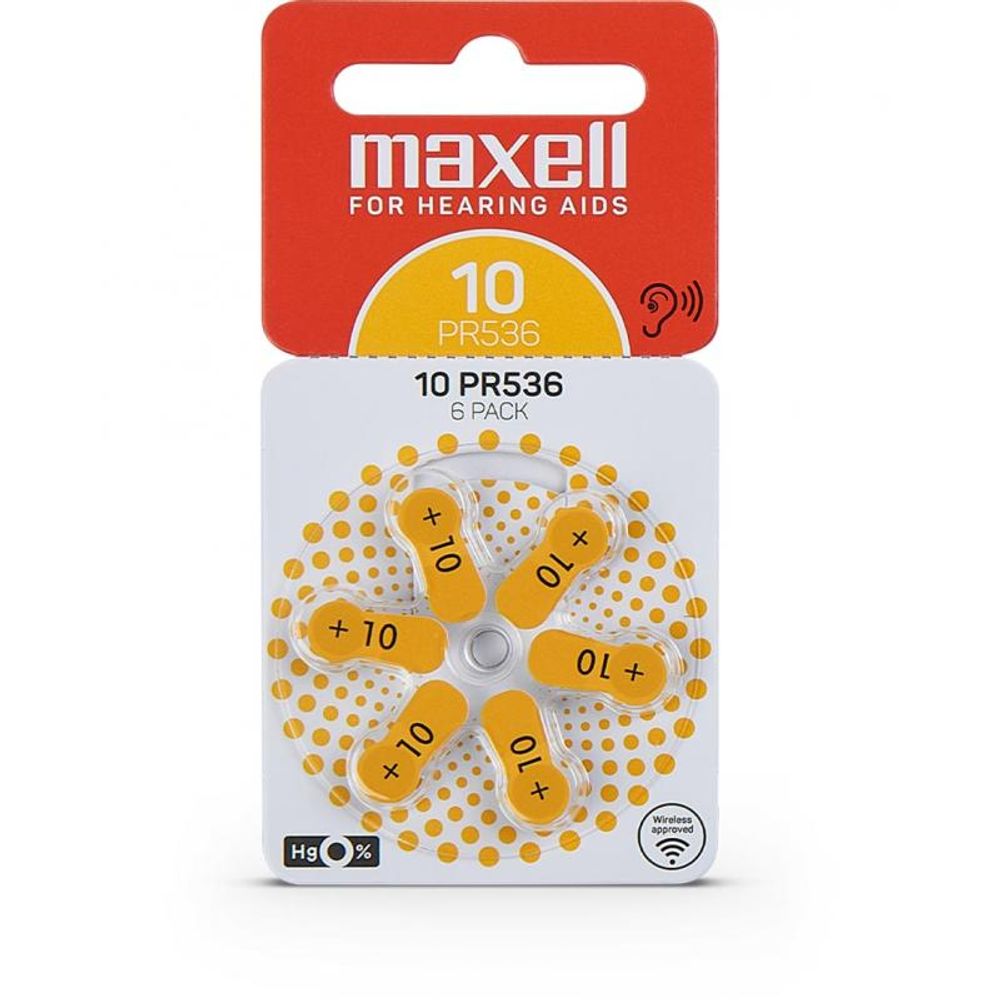 PILHA MOEDA PR536WA 10 6UN 1,45V