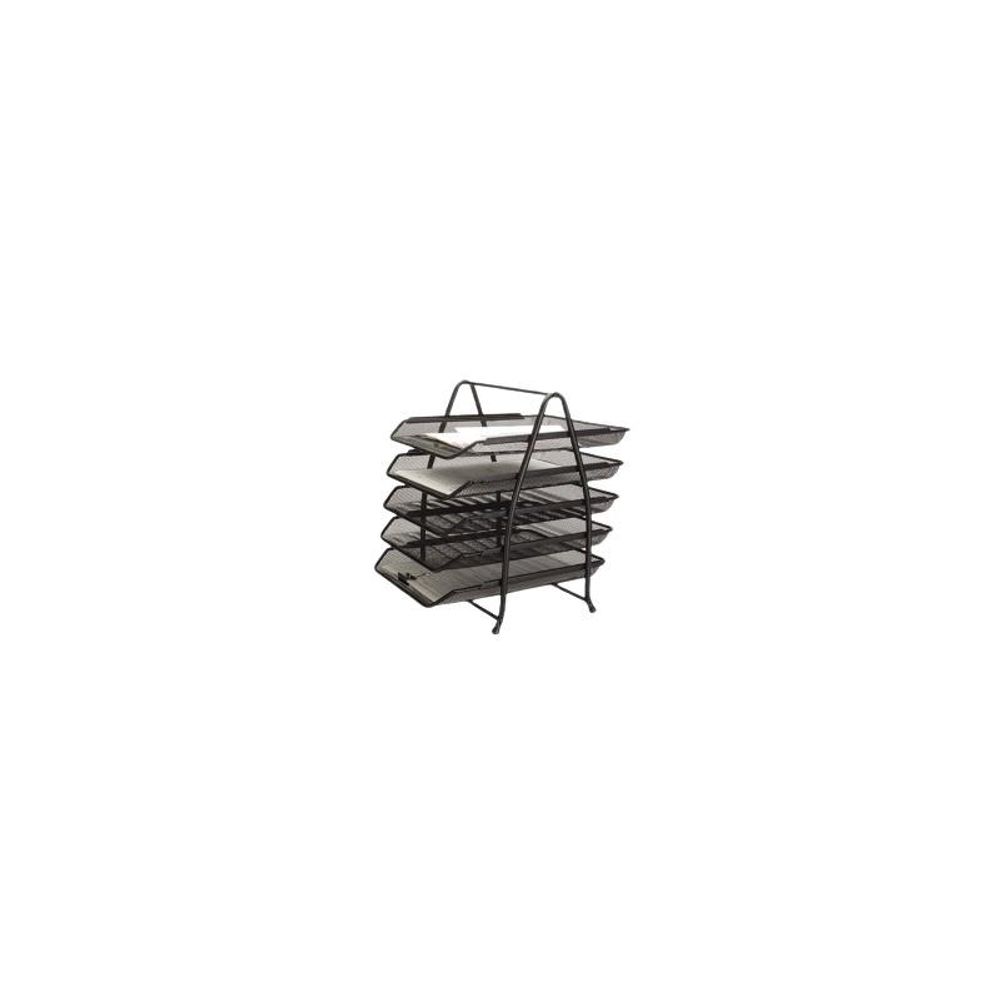 TABULEIRO CORRESP. REDE METAL 5 GAVETAS PRETO