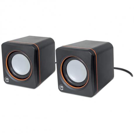COLUNAS 2.0 6W RMS PRETA