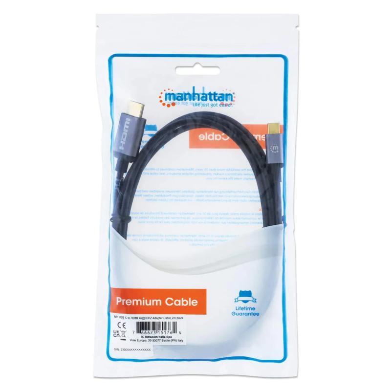 Cabo USB-C para HDMI 4K 2MT