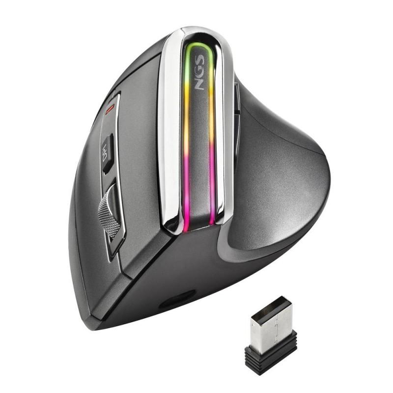 Rato sem Fio EVO KARMA Wireless Recarregável Ergonômico 3200 DPI