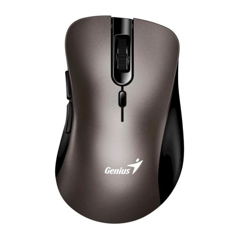Rato sem Fio WIFI Silencioso/Ergonômico 8100S 2,4GHZ TITANIO