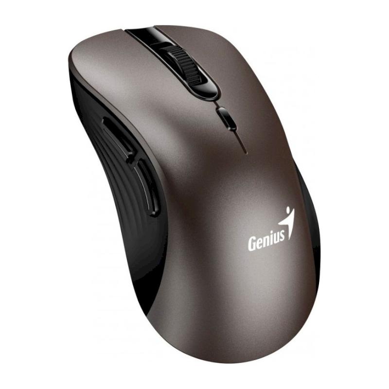 Rato sem Fio WIFI Silencioso/Ergonômico 8100S 2,4GHZ TITANIO