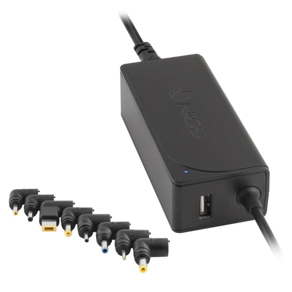 Transformador Portátil 90W Ajustável Preto