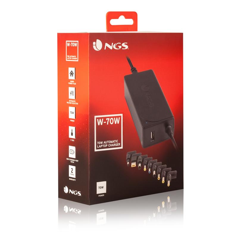 Transformador Portátil 70W Voltagem Ajustável