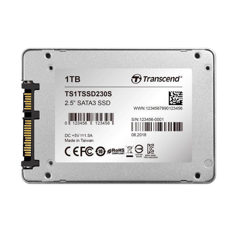 DISCO INTERNO 2.5''  1TB  SSD SATAIII 230S